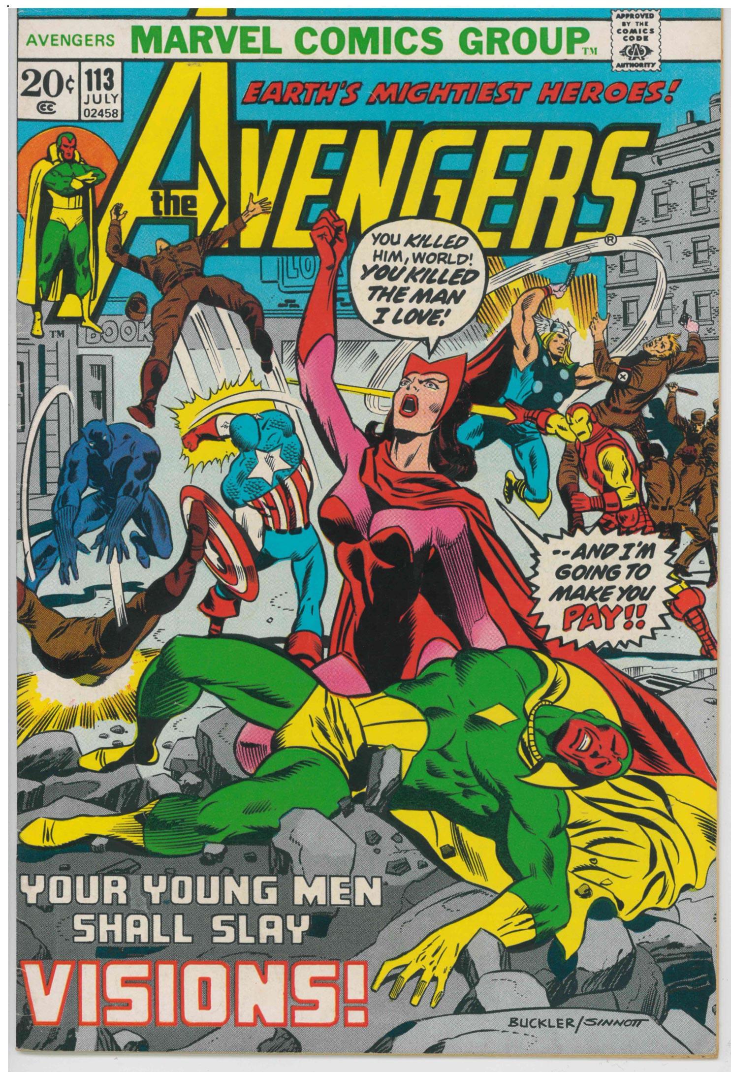 AVENGERS (1963) #113 (FN/VF) - Kings Comics