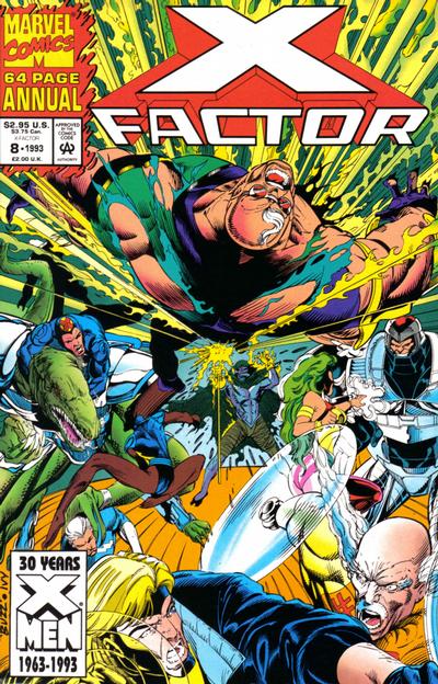 X-FACTOR (1986) ANNUAL #8 UNPOLYBAGGED