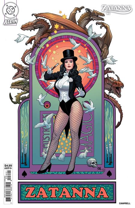 ZATANNA (2025) #6 CVR B FRANK CHO CARD STOCK VAR