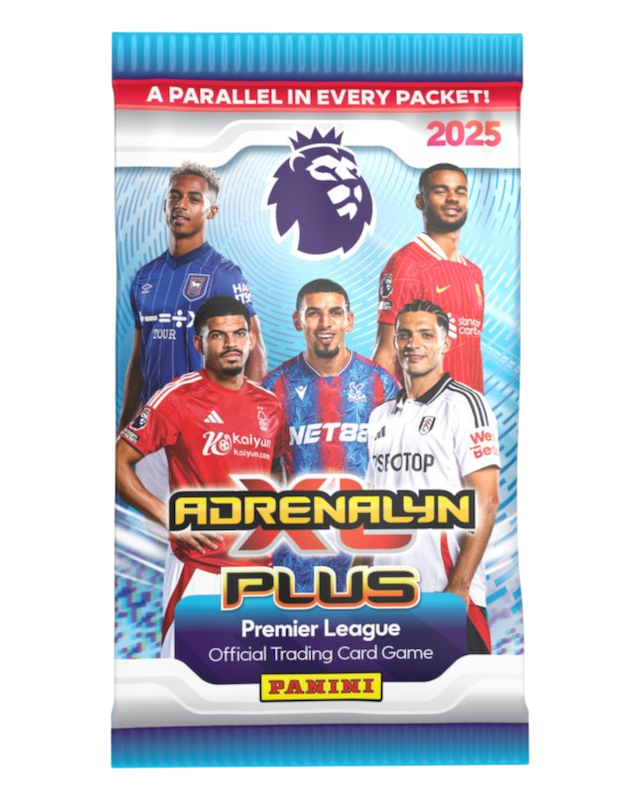 2025 PANINI PREMIER LEAGUE ADRENALYN XL PLUS SOCCER CARD PACK