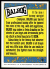 1993 TOPPS STREET FIGHTER II #45 BALROG