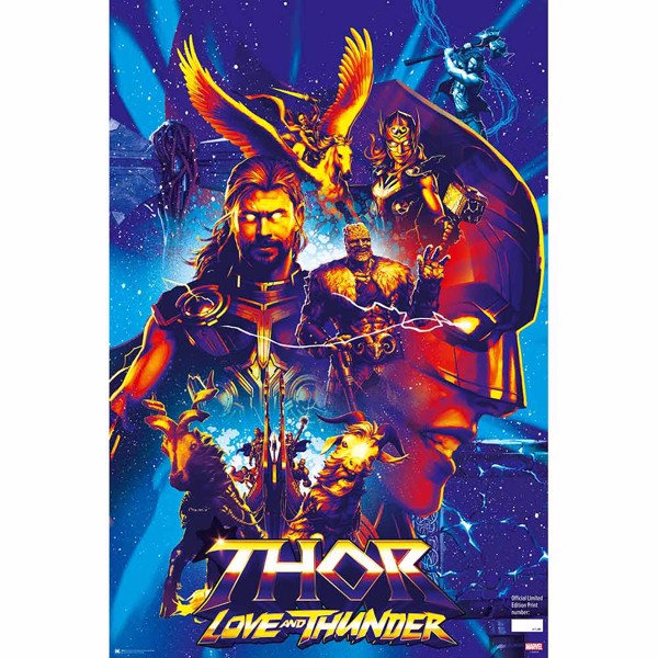 THOR - LOVE AND THUNDER POSTER