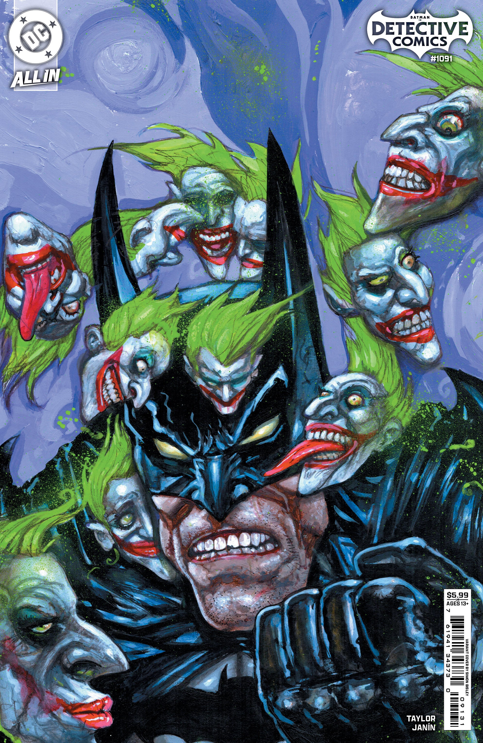 DETECTIVE COMICS (2016) #1091 CVR C SIMON BISLEY CARD STOCK VAR