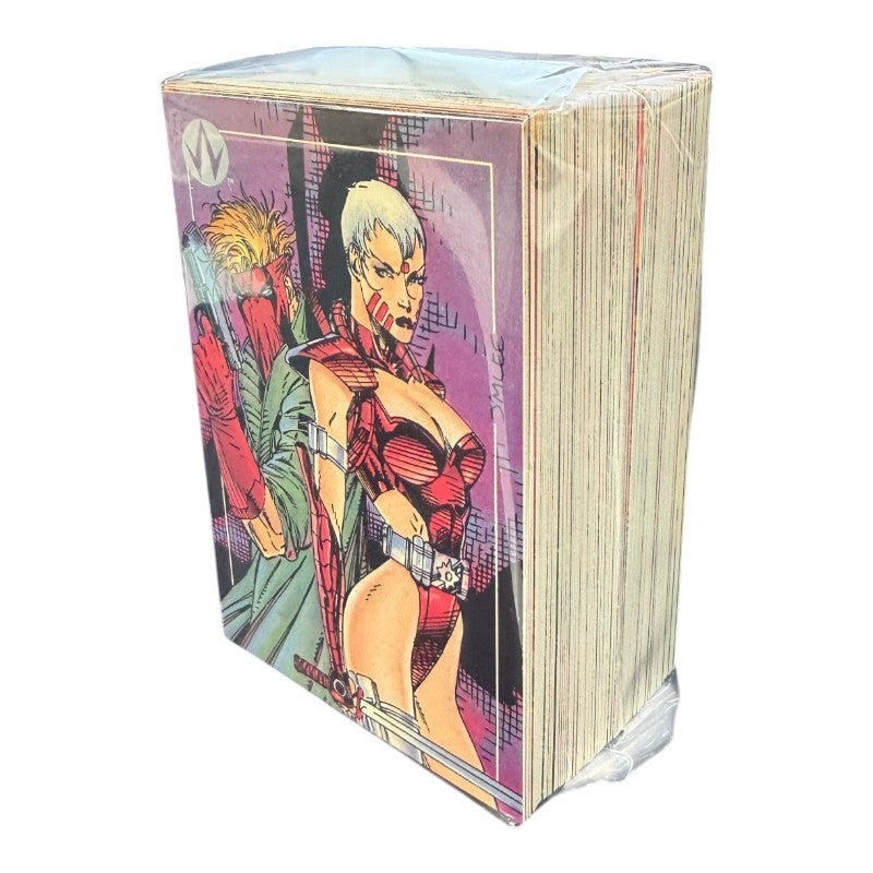 1993 TOPPS WILDC.A.T.S JIM LEE 100 CARD BASE SET