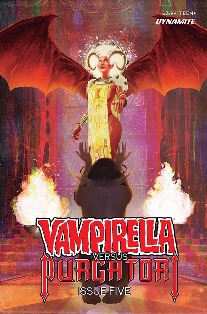 VAMPIRELLA VS PURGATORI #5 CVR L PREMIUM MAINE (SHELF WEAR)