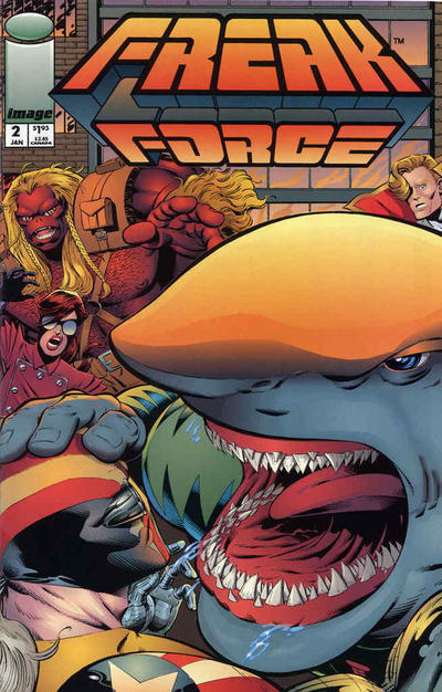 FREAK FORCE (1993) #2 (VF)