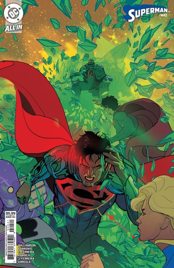 SUPERMAN (2023) #42 CVR D CHRISTIAN WARD CARD STOCK VAR (KINGDOM OF ZOD)
