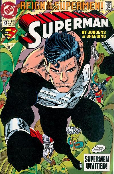 SUPERMAN (1987) #81