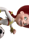 (DAMAGED) TOY STORY 2 JESSIE & BULLSEYE WDCC STATUE