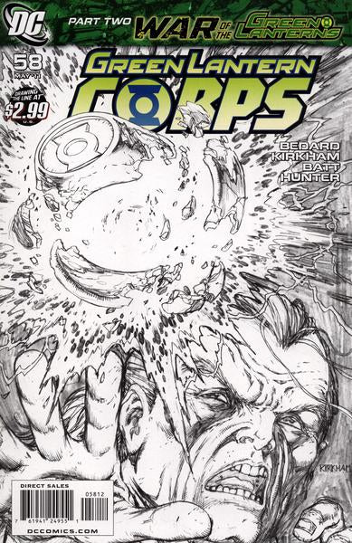 GREEN LANTERN CORPS VOL 2 #58 2ND PTG (WAR OF GL)