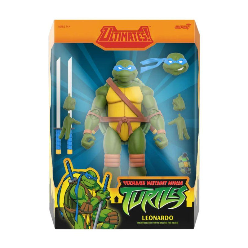 SUPER 7 TMNT LEONARDO ULTIMATES AF
