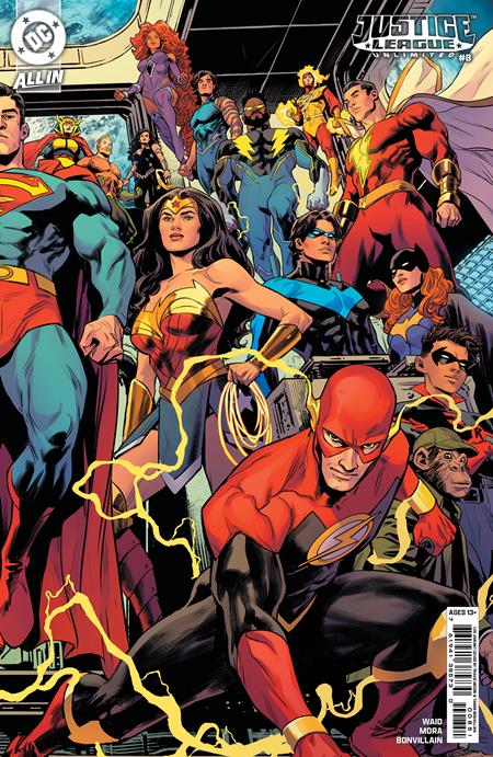 JUSTICE LEAGUE UNLIMITED (2024) - SET OF TWO - TRAVIS MOORE CONNECTING VAR (1:25)(WE ARE YESTERDAY)