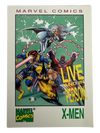 1993 MARVEL COMICS LIVE AND IN PERSON X-MEN PROMO SIGNED AUTO CARD 'THE WOLVERINE III'