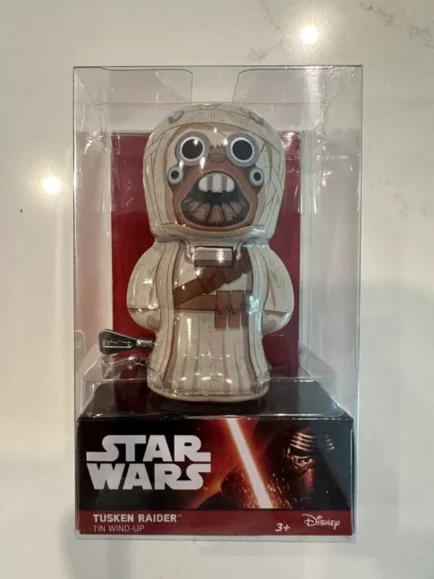 STAR WARS TUSKEN RAIDER BEBOT WIND-UP TIN TOY
