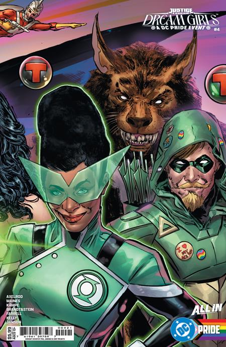 JUSTICE LEAGUE DREAM GIRLS A DC PRIDE EVENT (2026) #4 CVR B PHIL JIMENEZ CONNECTING CARD STOCK VAR