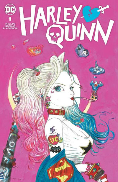 HARLEY QUINN (2021) #1 TEAM COVER YOSHITAKA AMANO CARD STOCK VAR