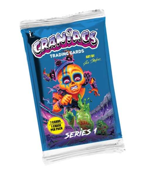 CRANIACS SERIES 1 HOBBY CARD PACK