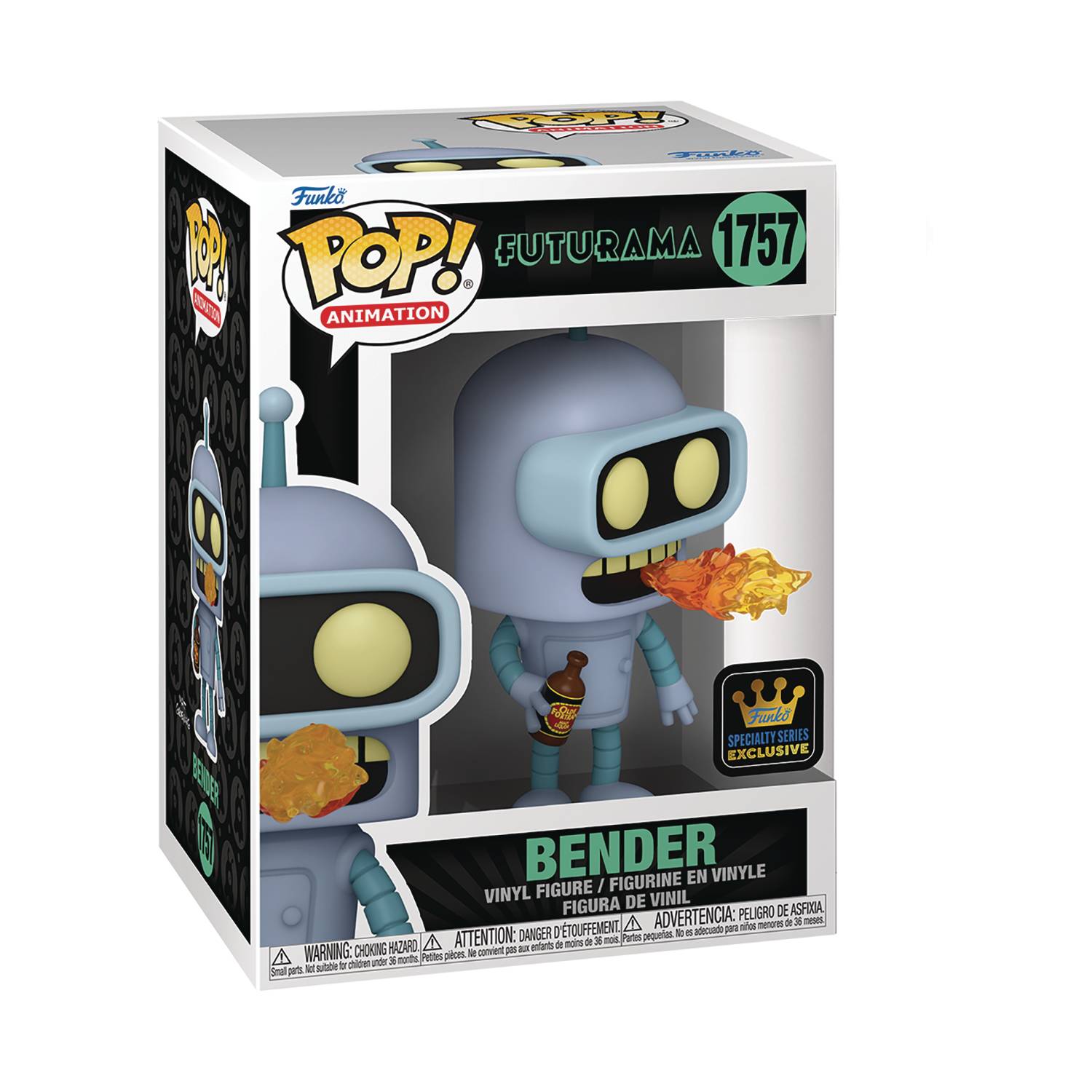 POP ANIMATION FUTURAMA BENDER VINYL FIG