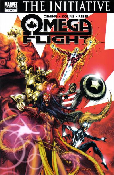 OMEGA FLIGHT (2007) - SET OF FIVE