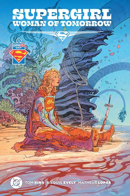SUPERGIRL WOMAN OF TOMORROW THE DELUXE EDITION HC SUPERMAN DAY 2026 VARIANT DUST JACKET