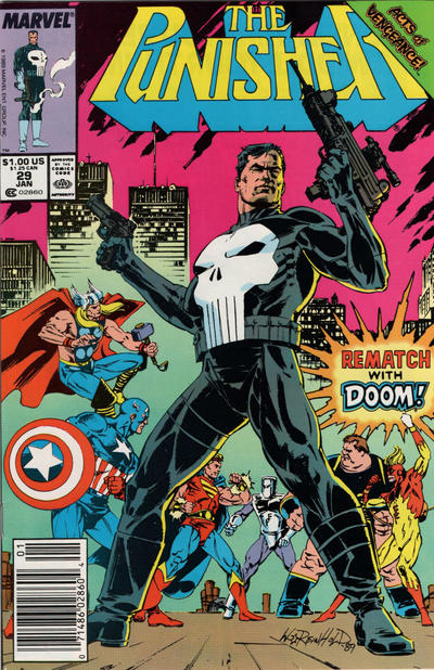 PUNISHER (1987) #29 NEWSSTAND EDITION