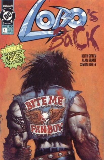 LOBOS BACK (1992) #1 FIRST PRINTING