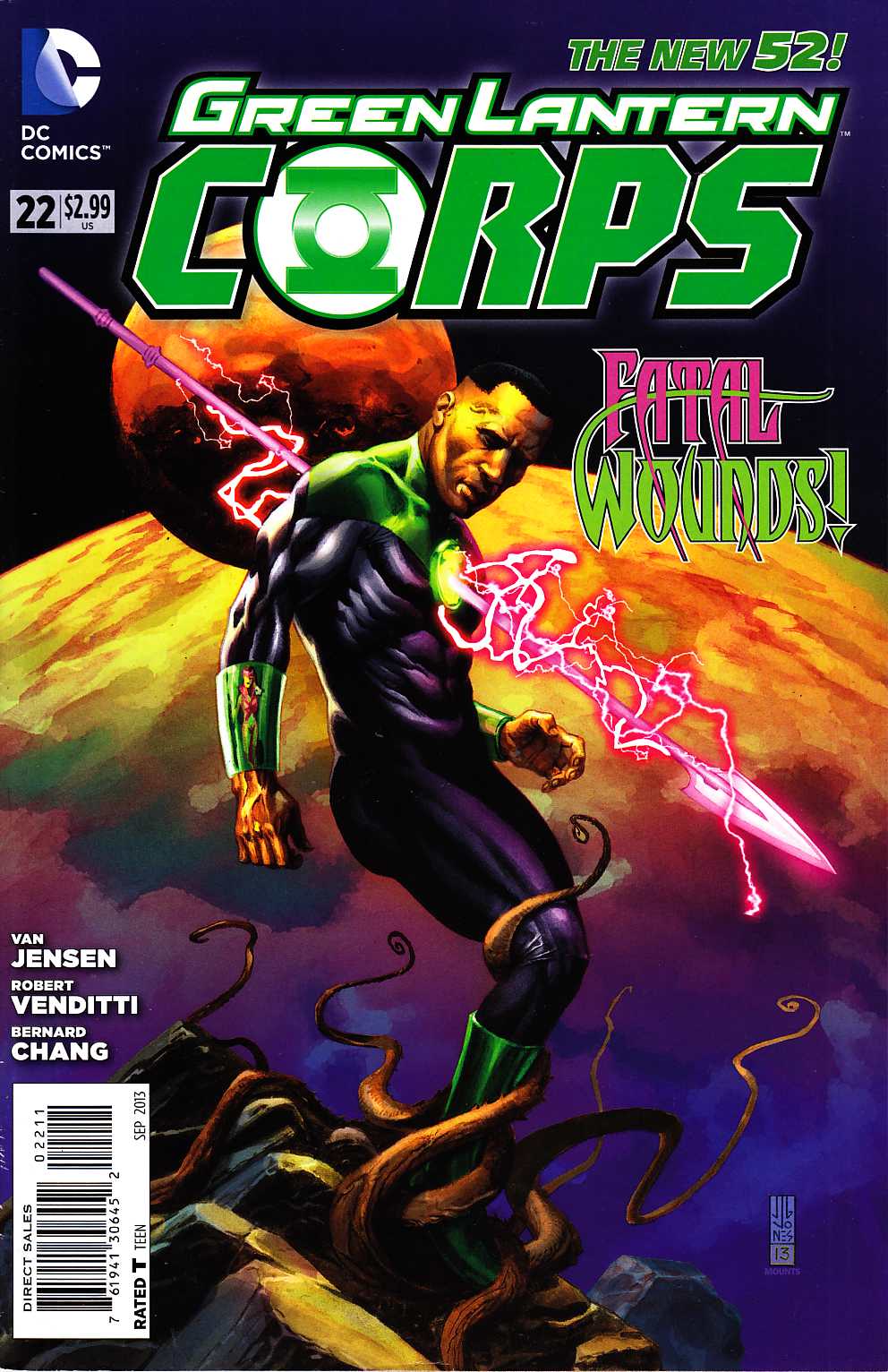 GREEN LANTERN CORPS VOL 3 #22