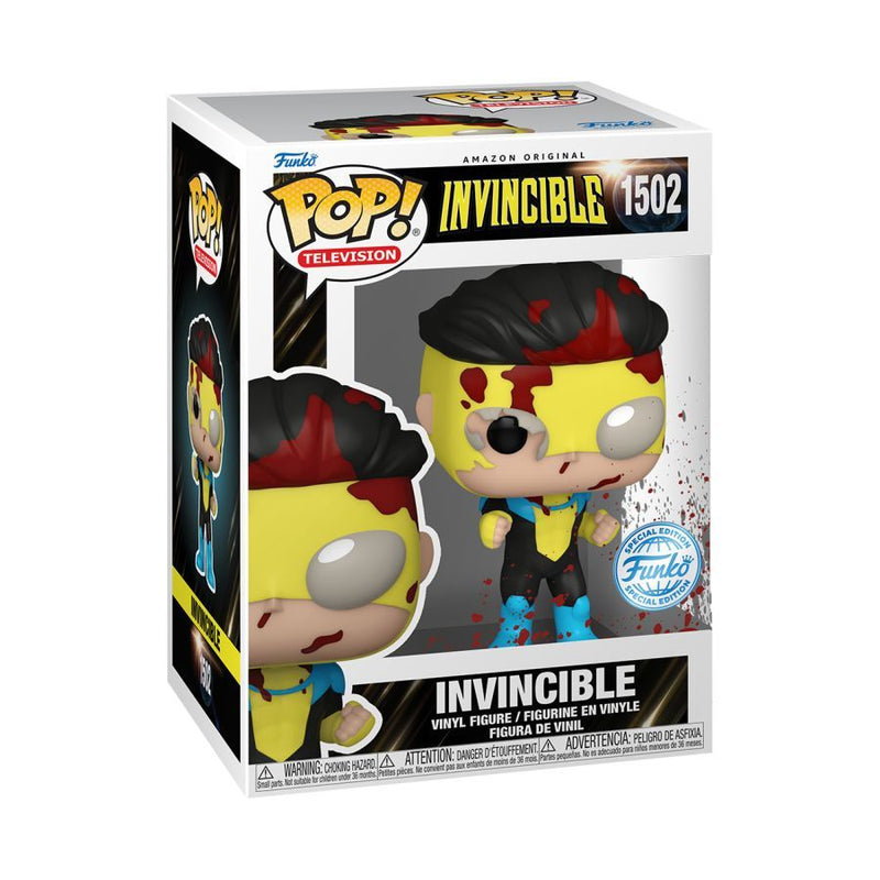POP INVINCIBLE (BATTLE DAMAGED) U.S EXCLUSIVE VINYL FIG
