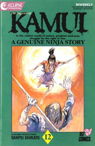 LEGEND OF KAMUI (1987) #12 (VF)