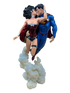 (DAMAGED) SUPERMAN WONDER WOMAN KISS JIM LEE STATUE