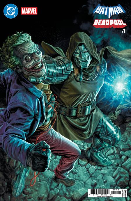 BATMAN DEADPOOL (2025) #1 (ONE SHOT) CVR C LEE BERMEJO JOKER DR DOOM CARD STOCK VAR