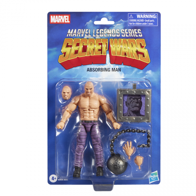 MARVEL LEGENDS SERIES SECRET WARS ABSORBING MAN AF