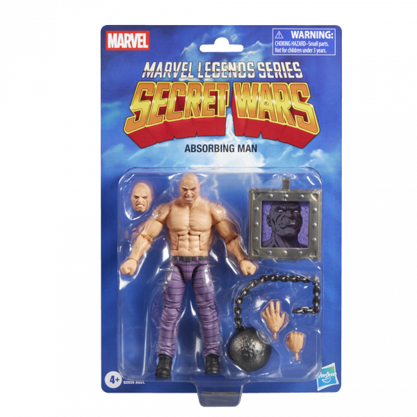 MARVEL LEGENDS SERIES SECRET WARS ABSORBING MAN AF