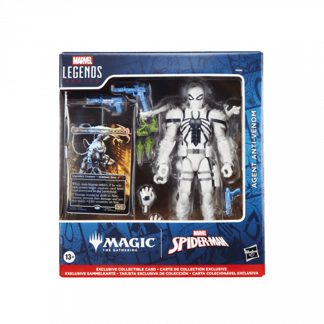 MARVEL LEGENDS SERIES X MAGIC THE GATHERING AGENT ANTI VENOM AF