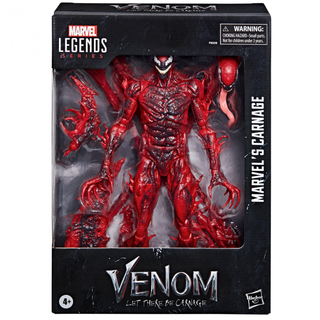 MARVEL LEGENDS SERIES LET THERE BE CARNAGE CARNAGE AF