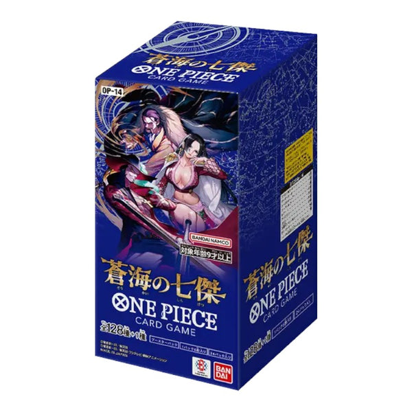 ONE PIECE CARD GAME JAPAN (OP-14) THE AZURE SEAS SEVEN BOOSTER BOX