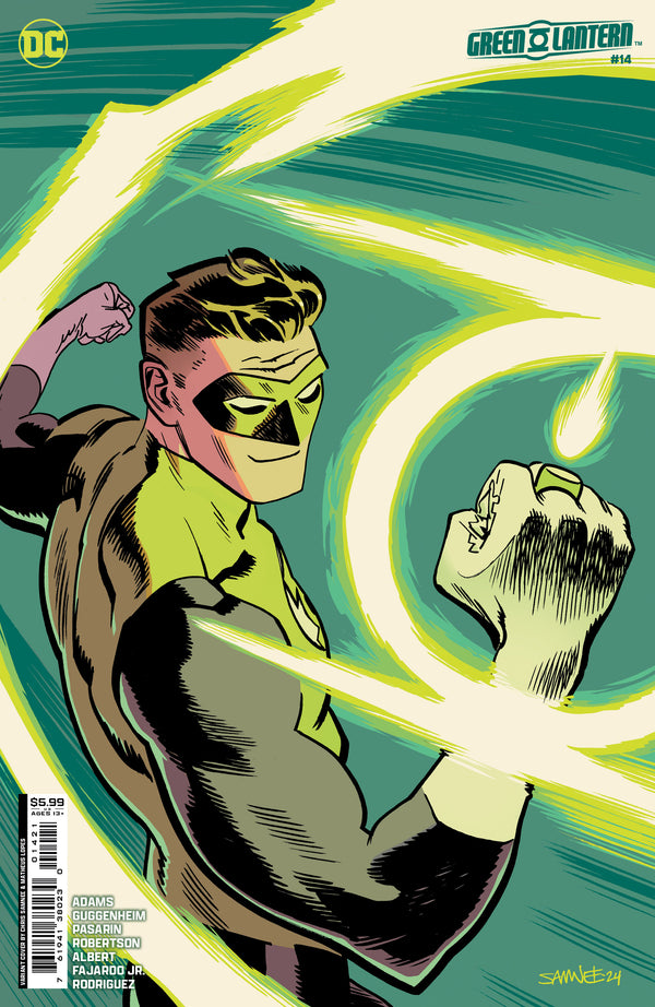 GREEN LANTERN (2023) #14 CVR B CHRIS SAMNEE CARD STOCK VAR (ABSOLUTE POWER)