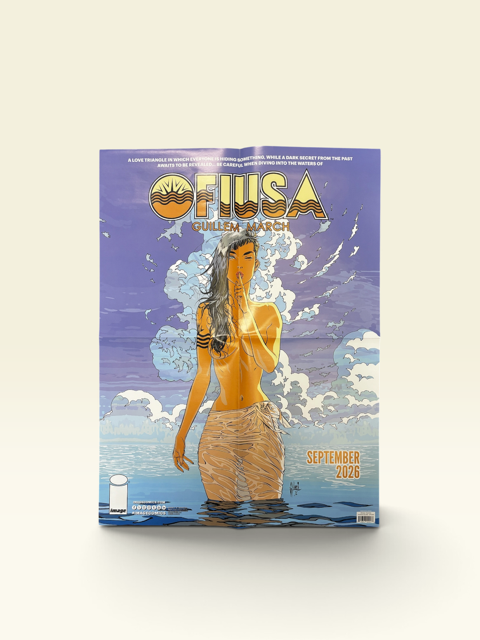 KARMAN BLADE & OFIUSA DOUBLE SIDED FOLDED PROMO POSTER