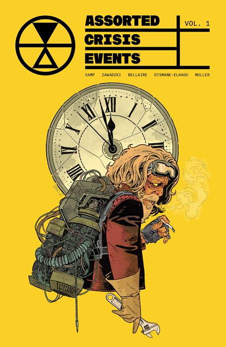 ASSORTED CRISIS EVENTS TP VOL 01 DIRECT MARKET EXCLUSIVE ERIC ZAWADZKI YELLOW VAR