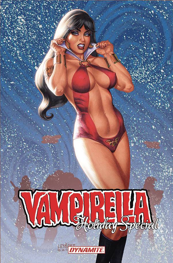 VAMPIRELLA 2021 HOLIDAY SP CVR A LINSNER