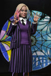WEDNESDAY ADDAMS (NEVERMORE UNIFORM) AND ENID 2 PACK 8IN CLOTHED AF