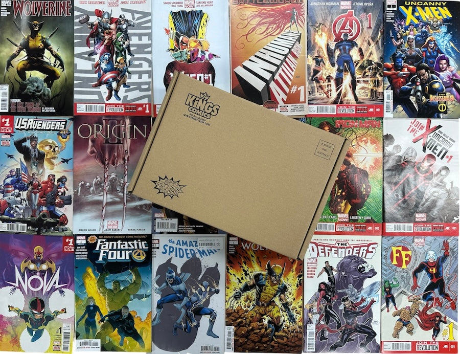 20 RANDOM COMIC BOOKS MYSTERY BOX GIFT PACK SUPERHERO COMICS