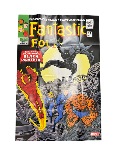 FANTASTIC FOUR (1961) #52 FACSIMILE EDITION (2025) FOLDED PROMO POSTER