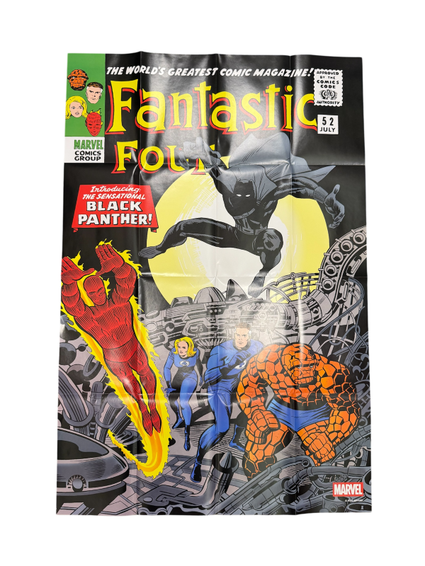 FANTASTIC FOUR (1961) #52 FACSIMILE EDITION (2025) FOLDED PROMO POSTER