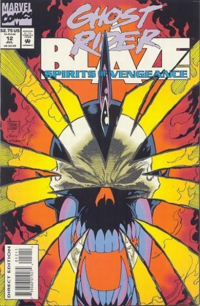 GHOST RIDER-BLAZE SPIRITS OF VENGEANCE (1992) #12 (FN/VF)