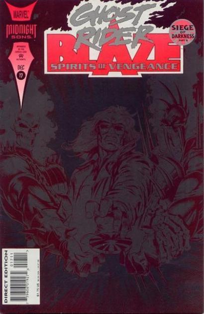 GHOST RIDER-BLAZE SPIRITS OF VENGEANCE (1992) #17 (VG/FN)