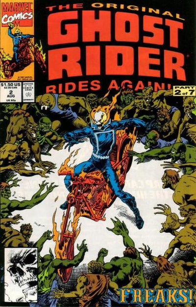 ORIGINAL GHOST RIDER RIDES AGAIN (1991) #2