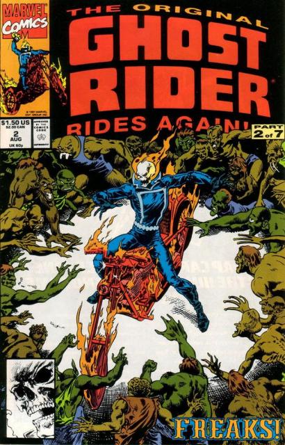 ORIGINAL GHOST RIDER RIDES AGAIN (1991) #2