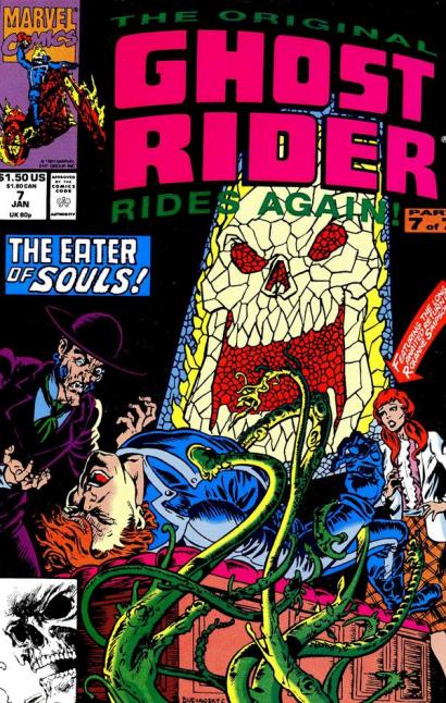 ORIGINAL GHOST RIDER RIDES AGAIN  (1991) #7