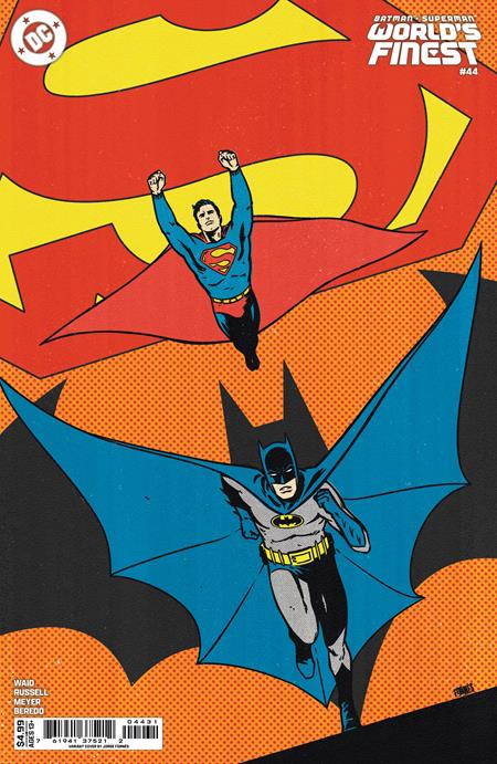 BATMAN SUPERMAN WORLDS FINEST (2022) #44 CVR B JORGE FORNES CARD STOCK VAR